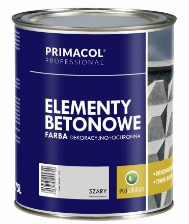 farba do elementów betonowych 0,75l szary